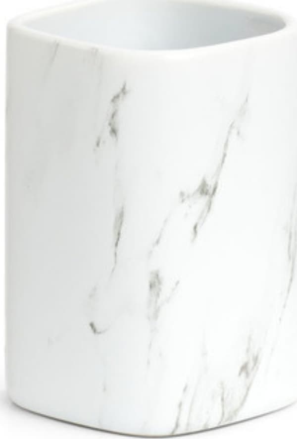 Zeller MARBLE Keramisk Tandborstmugg