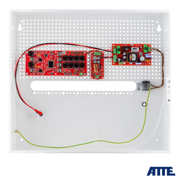 SWITCH POE TIL 8 IP-KAMERAER ATTE IPUPS-8-20-H