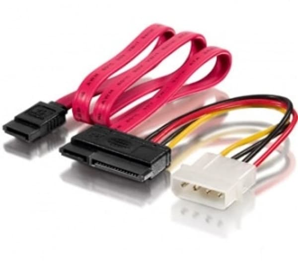Equip Molex - SATA 22-nastainen, 0.5m, Monivärinen (112054)