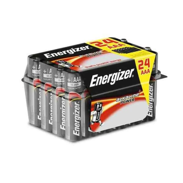 Batterier Energizer ALKALINE POWER VALUE BOX LR03 AAA (24 stk) Sort