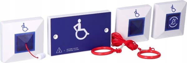 WC-hälytysjärjestelmä /sarja/ uppoasennettava CFEAPULLKIT CFEAPULLKIT
