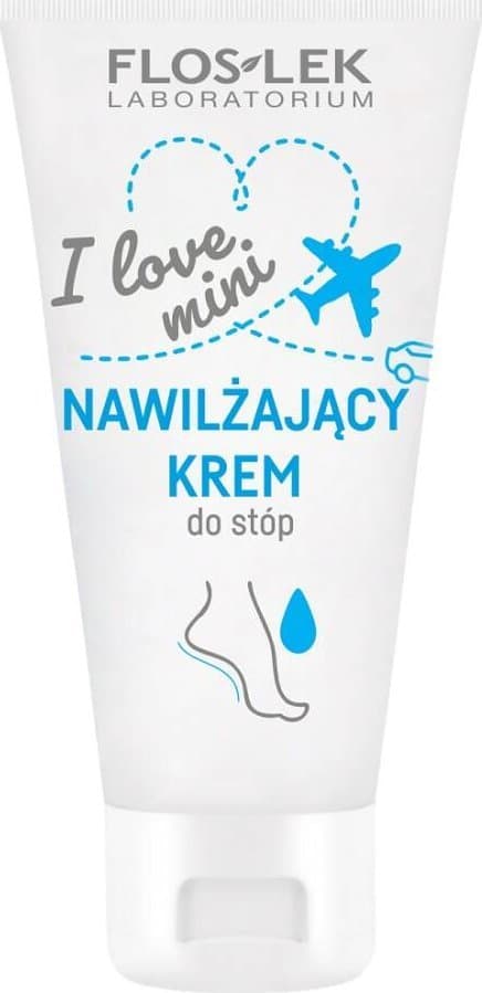 FLOSLEK_I Love Mini kosteuttava jalkavoide 30ml