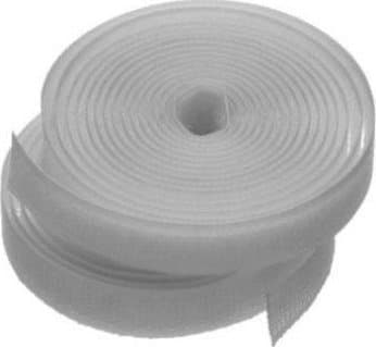 Selvklæbende velcro hvid 16mmx2m 2m