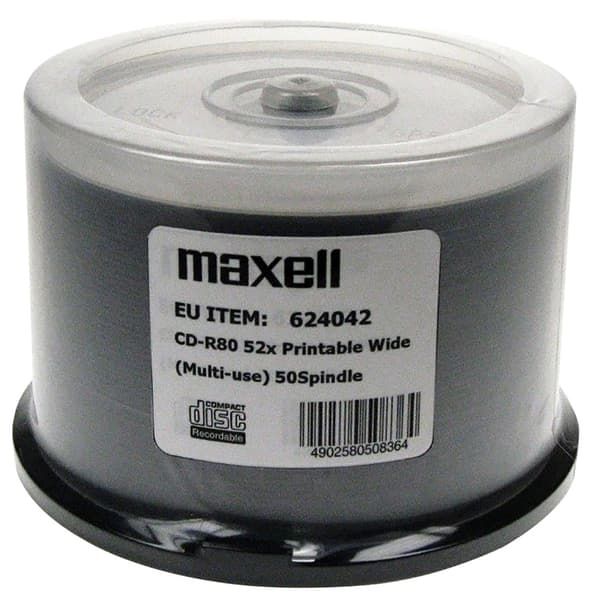 Maxell CD-R 700 MB 52x 50 stk (624042)