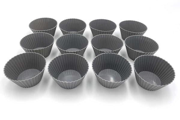 Brunbeste SILIKONE MUFFIN BAGEFORME 12 stk