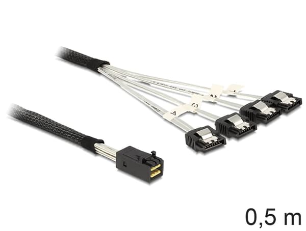Delock ATA/SAS-kabel - 50 cm