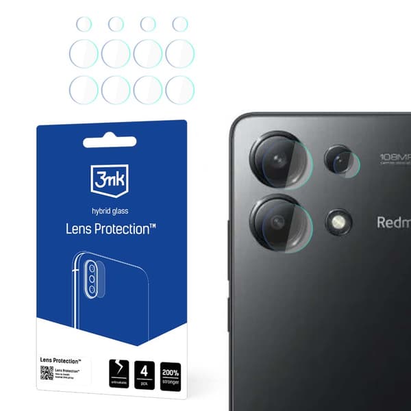 3MK 3mk Protected -kameran linssinsuoja Redmi Note 13 4G:lle
