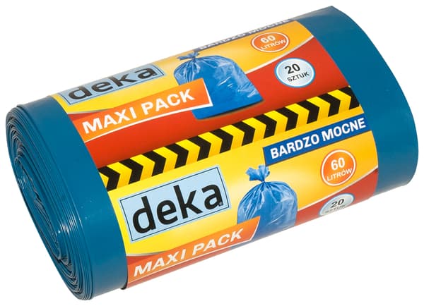 POSER MAXI PAKKE MEGET STÆRKE BLÅ 60L A20
