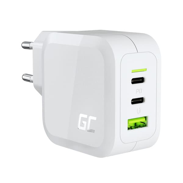 Green Cell 2x USB-C 1x USB-A 65W GuN b