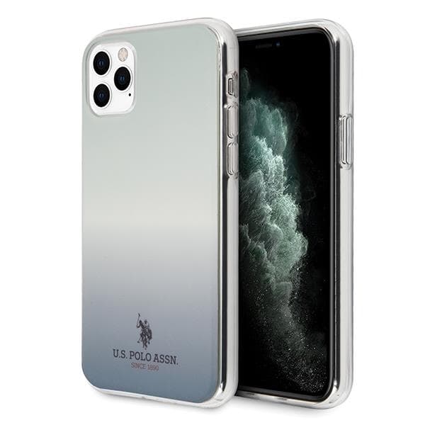 US Polo USHCN65TRDGLB iPhone 11 Pro Max blå/blå gradientmønsterkollektion