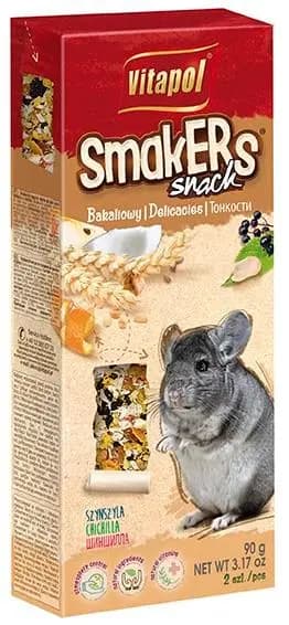 VITAPOL Frugtflasker til chinchillaer 2 stk. 90g