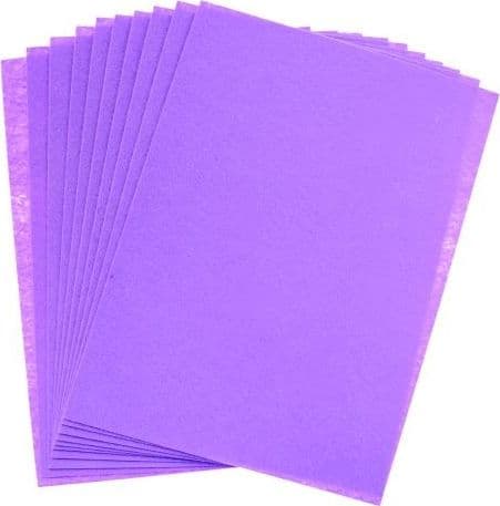 Filt A4 lilla 1mm 10 stk