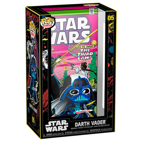 POP-figur Serietidningsomslag Star Wars Darth Vader