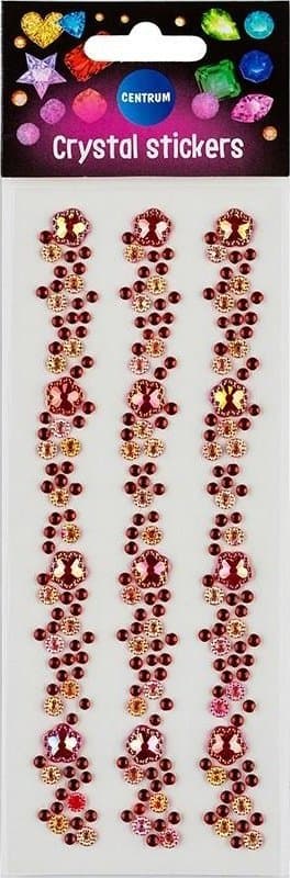 Koristetarrat Cristal mix 80960