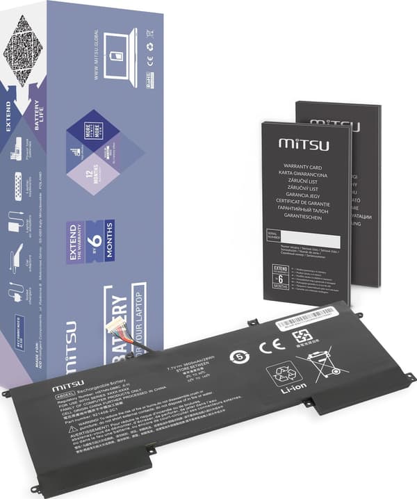 Batteri Mitsu til HP Envy 13, 13-AD