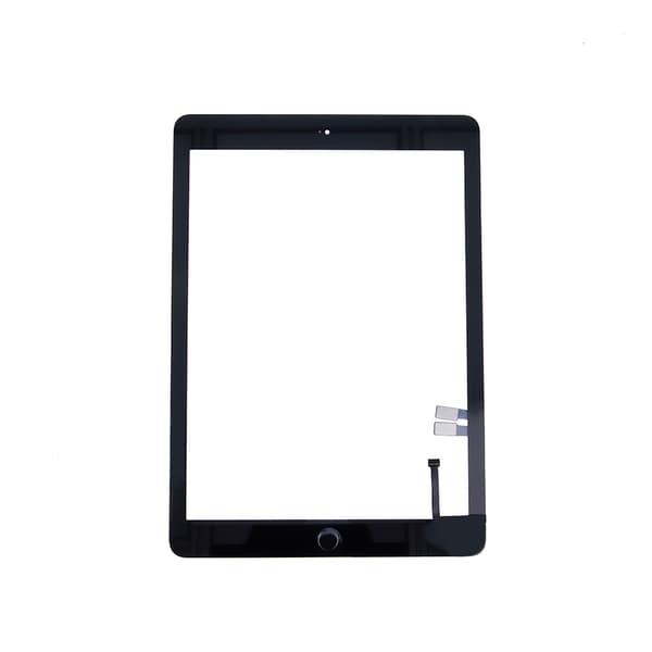 Touchpanel til iPad 6 9.7\" 2018 komplet front sæt sort