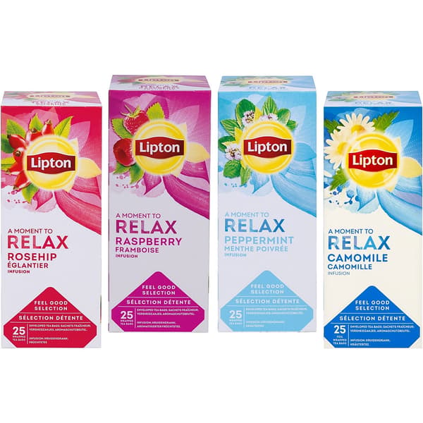 Lipton LIPTON Nyponte med hallon, kuvert, förpackning med 25