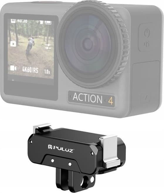Puluz Adapterholderbeslag til 1/4\" + Gopro System til Dji Osmo Action 4/3/PU995b