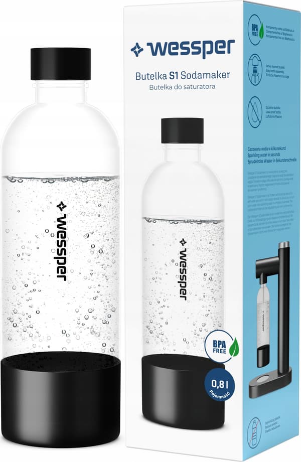 Flaske til kulsyremaskine Wessper WES082 (WES082-BOTTLE)