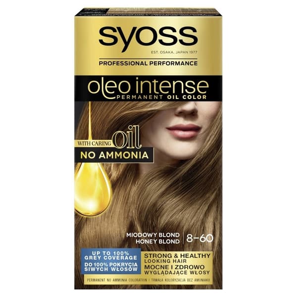 Syoss Maling Oleo Intense Nr. 8-60 Honningblond