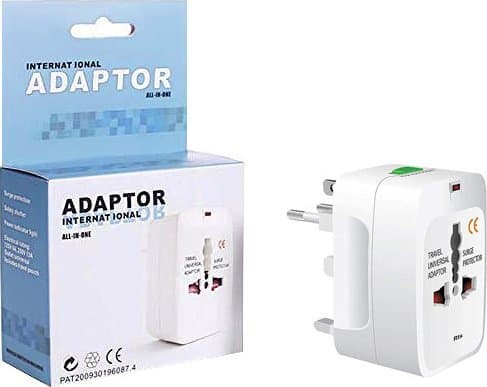 Denmen Strømadapter 230V Verden + Batterioplader