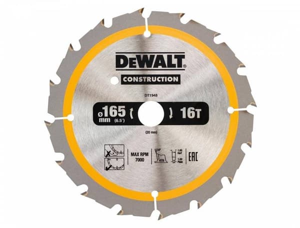 DEWALT RUNDSAV.190x30mmX18Z