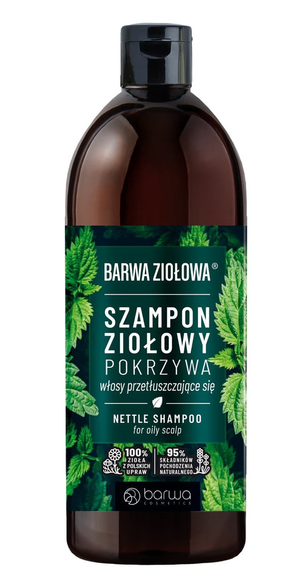 Farveshampoo til hår Nælde 480ml