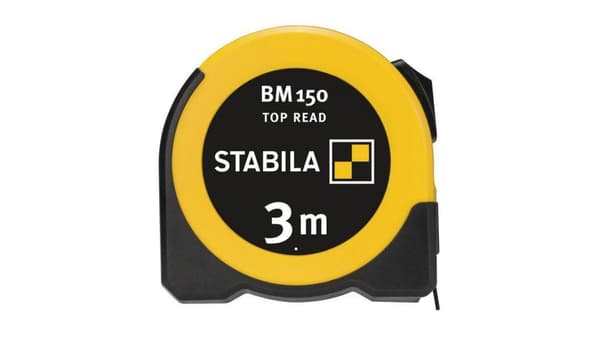 BM150 STABIL 3M RULLEBÅNDMÅLER MED VINDU