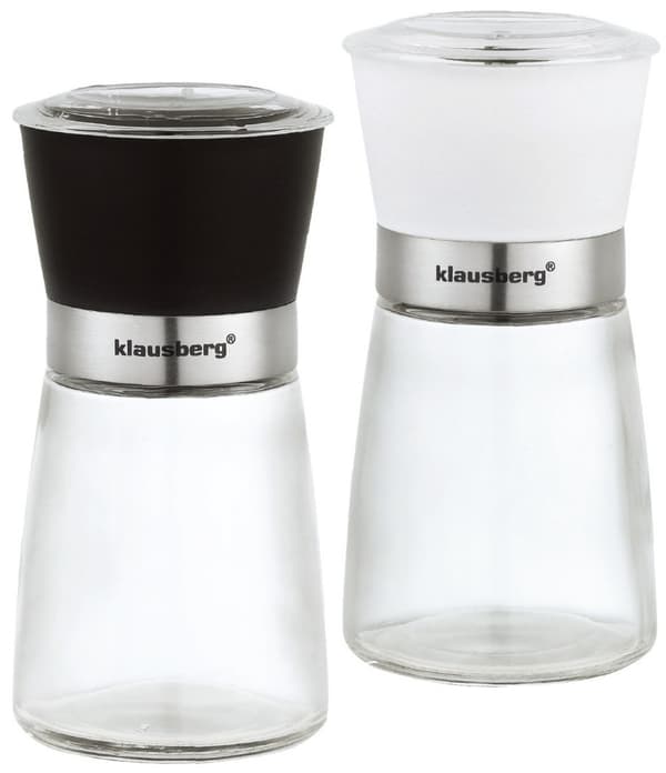 Klausberg krydderikværn til salt og peber sæt KB-7257