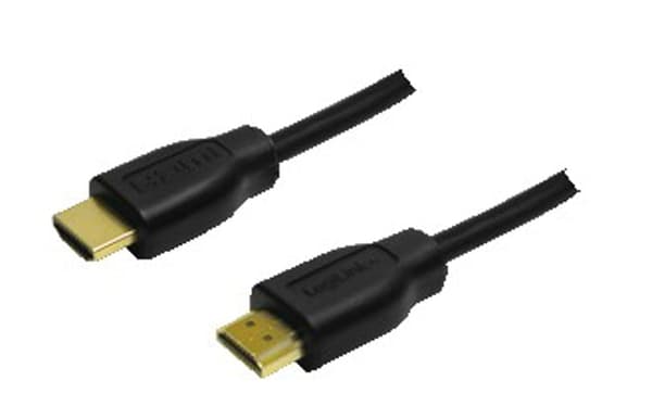 LogiLink High Speed med Ethernet - HDMI med Ethernet-kabel - 1 m