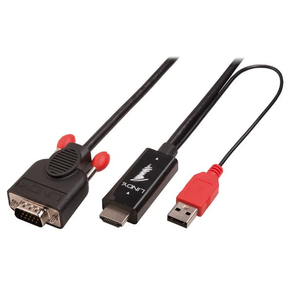 DisplayPort till HDMI-adapter LINDY 41456 Svart