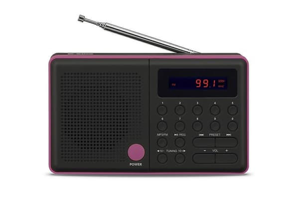 Radio Wagtail USB, FM musta