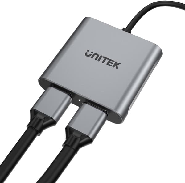 Unitek Unitek USB HUB Adapter USB-C til 2x HDMI 4K MST