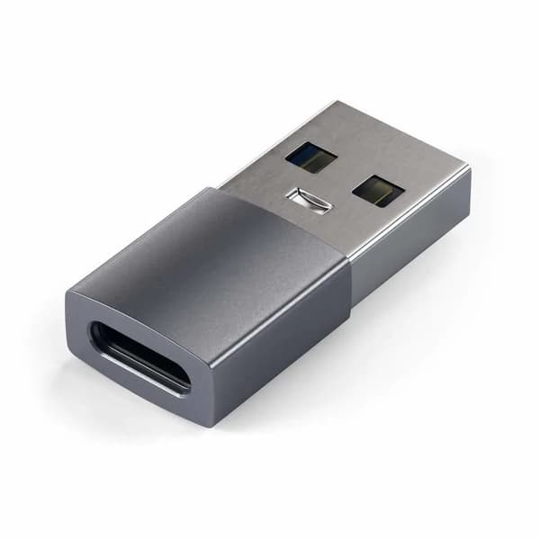 Satechi ST-TAUCM kabelkönsbytare USB-A USB-C Grå Satechi ST-TAUCM, USB-A, USB-C, Grå