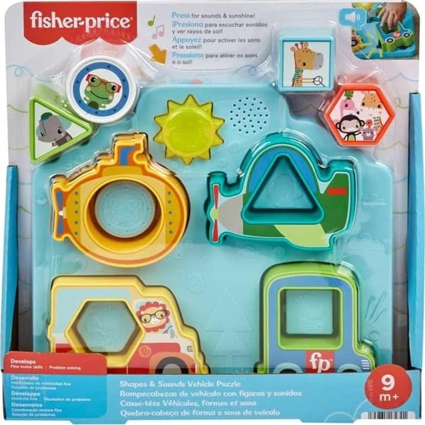 Fisher-Price Entreprenørmaskiner og former HRP31