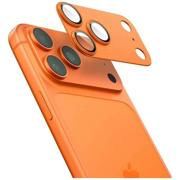 Spigen Glass tR EZ Fit Optik Pro XL 1-pak, orange - iPhone 17 Pro Max