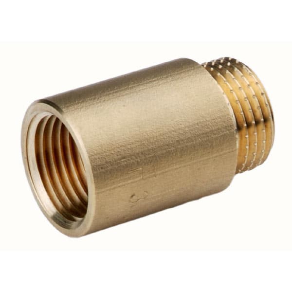 Ferro messingforlænger 3/4\" 15mm gul (P115Z)