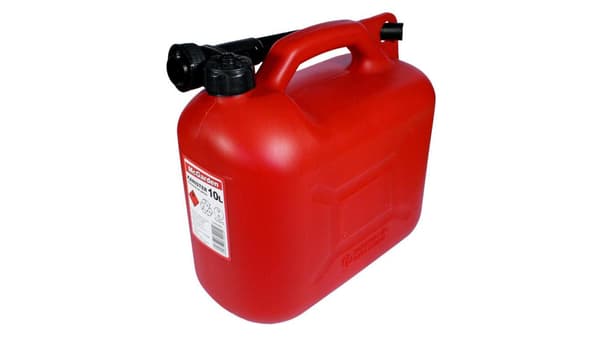 PLASTDUNKE TIL BENZIN 10L