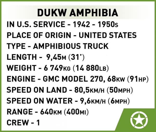 Historisk Samling DUKW Duck Amfibie