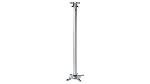 Projektorfäste Techly Ramie 110-190 cm, tak, silver (301597)