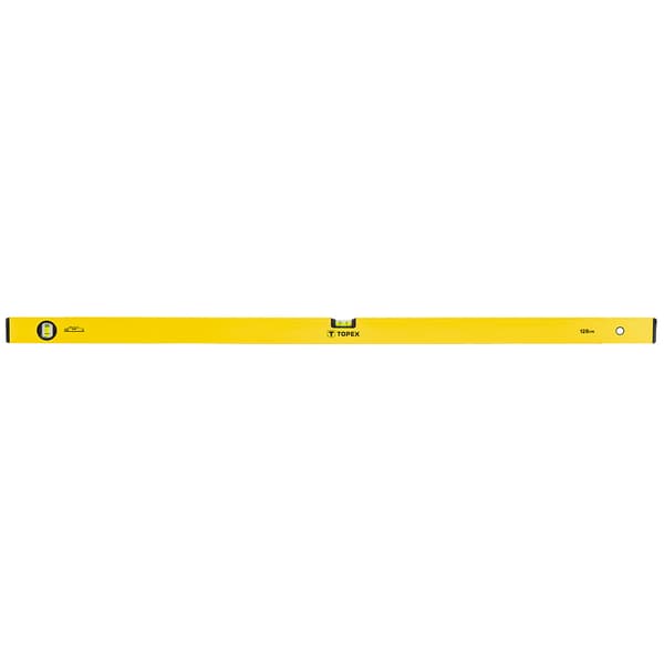 Topex Aluminiumvattenpass typ 500 120cm 2 libeller 29C505
