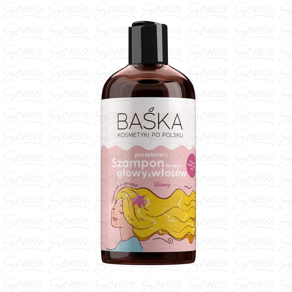 BASKA Hiusshampoo - lila 500 ml