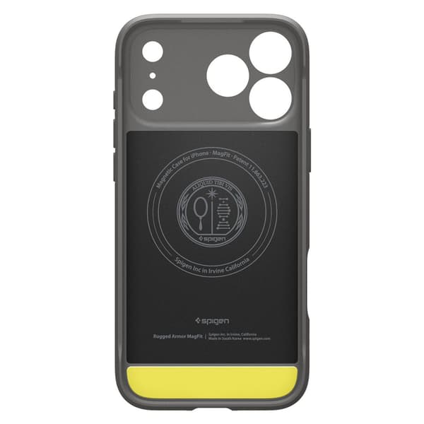 Spigen Rugged Armor MagSafe, harmaa - iPhone 17 Pro Max