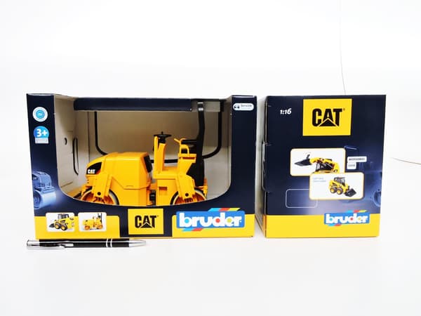CAT Tandem-Vibrationswalze (gul/sort)