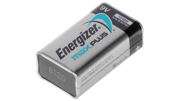Energizer Batteri 9V Blok 1 stk