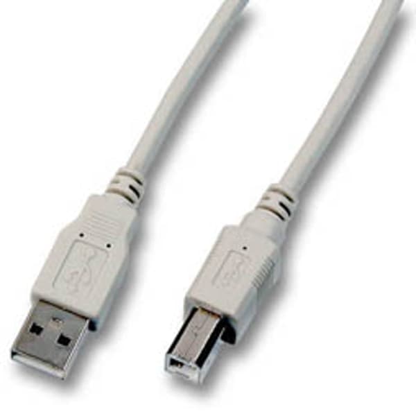 Kabel USB EFB USB-A - USB-B 1,8 m Grå (K5255.1.8)