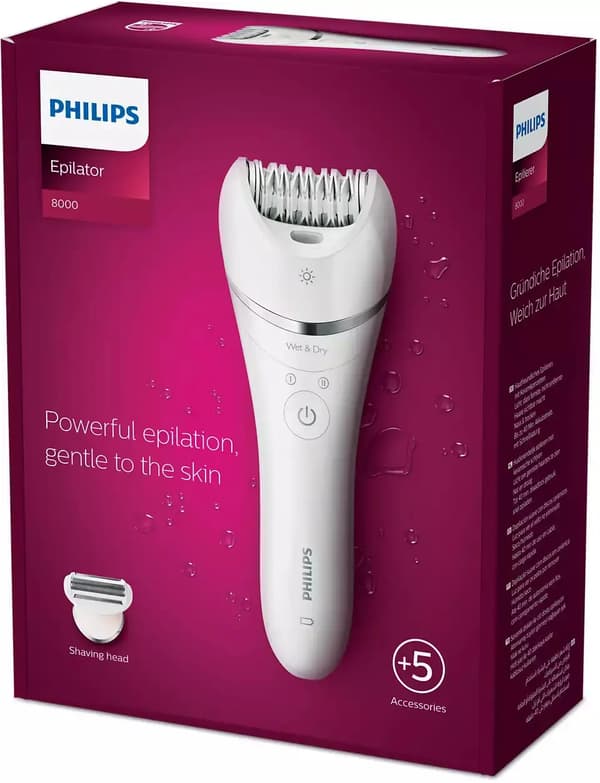 Epilator Philips Epilator Series 8000 BRE710/00