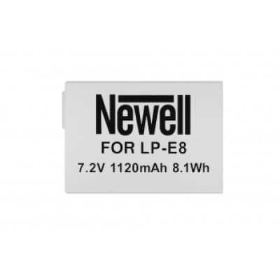 Newell erstatningsbatteri til Canon LP-E8