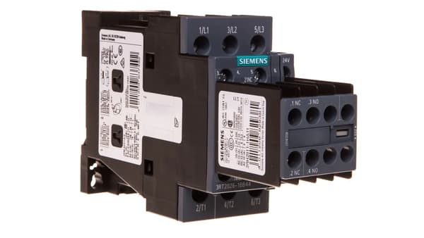 Effektkontaktor 25A 3P 24V DC 2Z 2R S0 3RT2026-1BB44