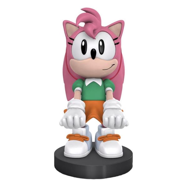 Sonic Amy Rose -hahmon kiinnityskannatin Cable Guy 20cm